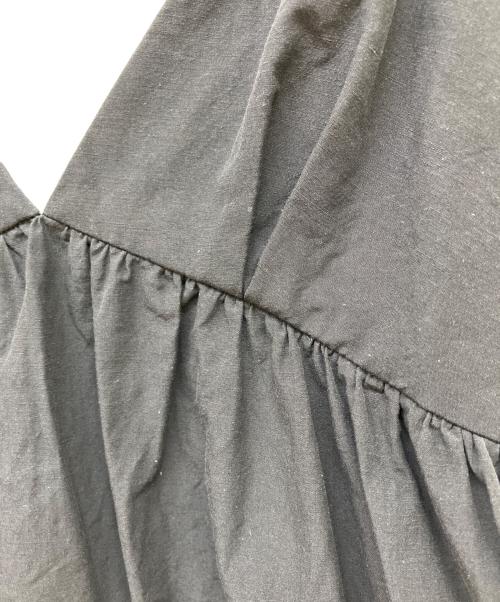 UNFIL（アンフィル）UNFIL (アンフィル) キャミソールワンピース ブラック サイズ:SIZE 0の古着・服飾アイテム