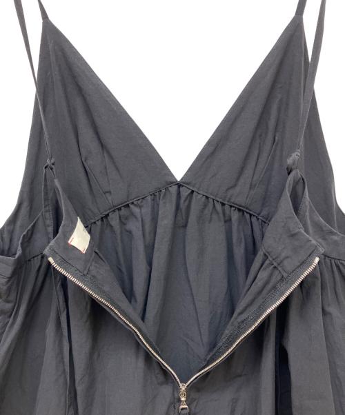 UNFIL（アンフィル）UNFIL (アンフィル) キャミソールワンピース ブラック サイズ:SIZE 0の古着・服飾アイテム