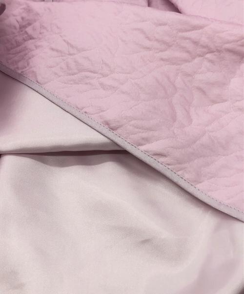 Bluelea（ブルレア）Bluelea (ブルレア) Silky Jacquard Blouse ピンク サイズ:SIZE FREEの古着・服飾アイテム