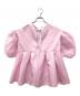 Bluelea (ブルレア) Silky Jacquard Blouse ピンク サイズ:SIZE FREE：12000円