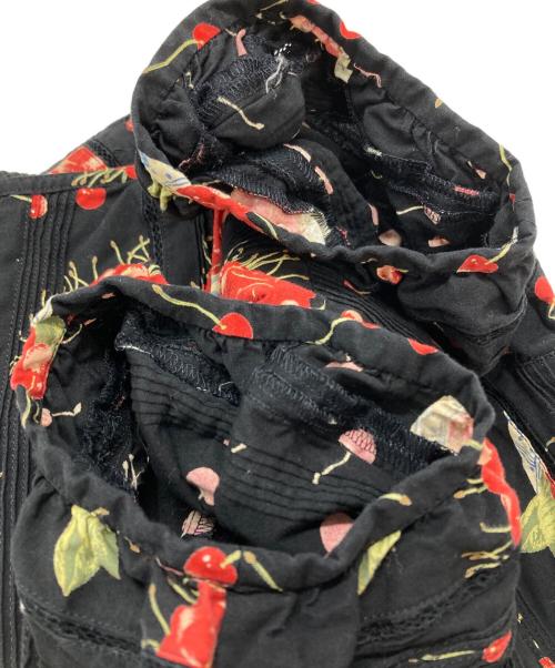 PINK HOUSE（ピンクハウス）PINK HOUSE (ピンクハウス) 皿チェリーワンピース/Cherry-print dress ブラック サイズ:－の古着・服飾アイテム