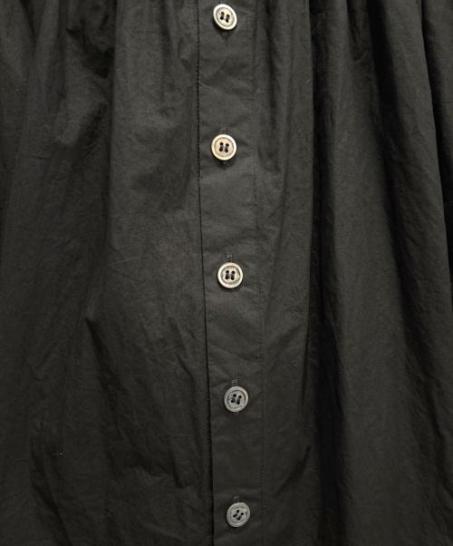 TAO COMME des GARCONS（タオ コムデギャルソン）TAO COMME des GARCONS (タオ コムデギャルソン) 裾カットワークレースキャミソールワンピース ブラック サイズ:Mの古着・服飾アイテム