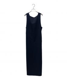 AURALEE（オーラリー）の古着「HARD TWIST WOOL DOBBY DRESS」｜ネイビー
