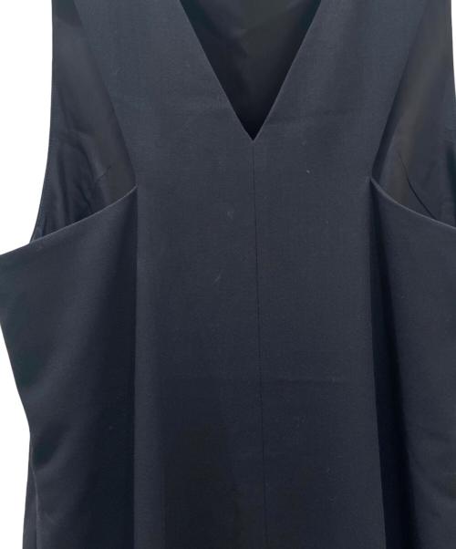 AURALEE（オーラリー）AURALEE (オーラリー) HARD TWIST WOOL DOBBY DRESS ネイビー サイズ:1の古着・服飾アイテム