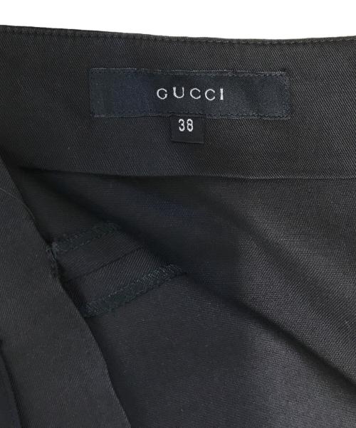 GUCCI（グッチ）GUCCI (グッチ) タイトスカート ブラック サイズ:38の古着・服飾アイテム