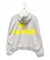 BALENCIAGA (バレンシアガ) テープ タイプ リップド ポケット フーディ ホワイト サイズ:M：65000円