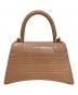 BALENCIAGA (バレンシアガ) Hourglass ハンドバッグ スモール ベージュ サイズ:スモール/SMALL：140000円