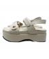 HER LIP TO (ハーリップトゥ) Trois Tweed Platform Sandals ホワイト サイズ:38：5000円