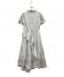 Her lip to (ハーリップトゥ) Striped Asymmetrical Shirt Dress ホワイト サイズ:M：7000円