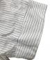 中古・古着 Her lip to (ハーリップトゥ) Striped Asymmetrical Shirt Dress ホワイト サイズ:M：7000円