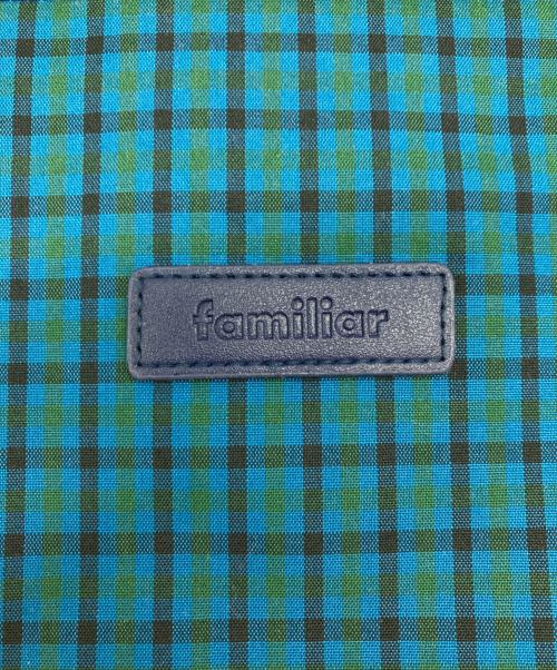 familiar（ファミリア）familiar (ファミリア) トートバッグ ブルーの古着・服飾アイテム