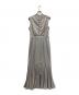 L'Or (ロル) Mermaid Pleats Dress グレー サイズ:M：6000円