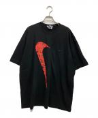 BLACK COMME des GARCONS×NIKEブラックコムデギャルソン×ナイキ）の古着「プリントTシャツ」｜ブラック