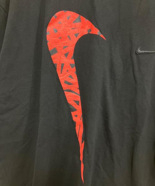 BLACK COMME des GARCONS（ブラックコムデギャルソン）BLACK COMME des GARCONS (ブラックコムデギャルソン) NIKE (ナイキ) プリントTシャツ ブラック サイズ:Mの古着・服飾アイテム