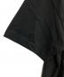 中古・古着 BLACK COMME des GARCONS (ブラックコムデギャルソン) NIKE (ナイキ) プリントTシャツ ブラック サイズ:M：8000円