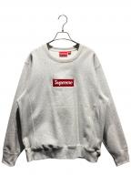 SUPREMEシュプリーム）の古着「Box Logo Crewneck SweatShirt」｜グレー
