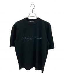 Y-3（ワイスリー）の古着「M DISTRESSED SIGNATURE SS TEE」｜ブラック
