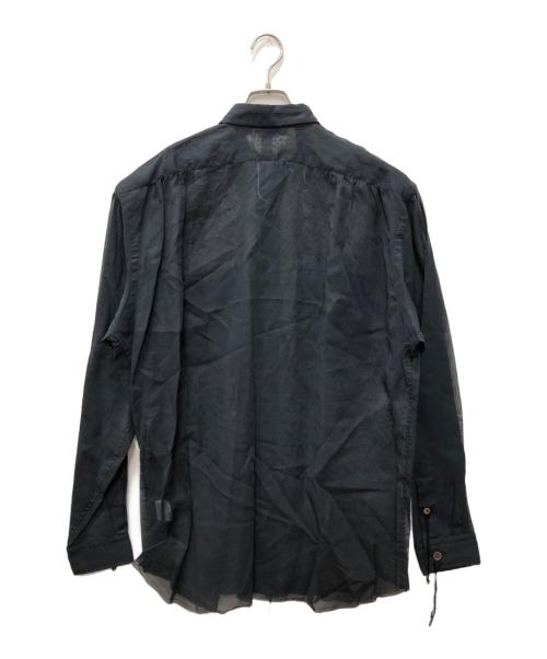 Midorikawa（ミドリカワ）Midorikawa (ミドリカワ) ORGANDY SHIRT ブラック サイズ:SIZE 3の古着・服飾アイテム
