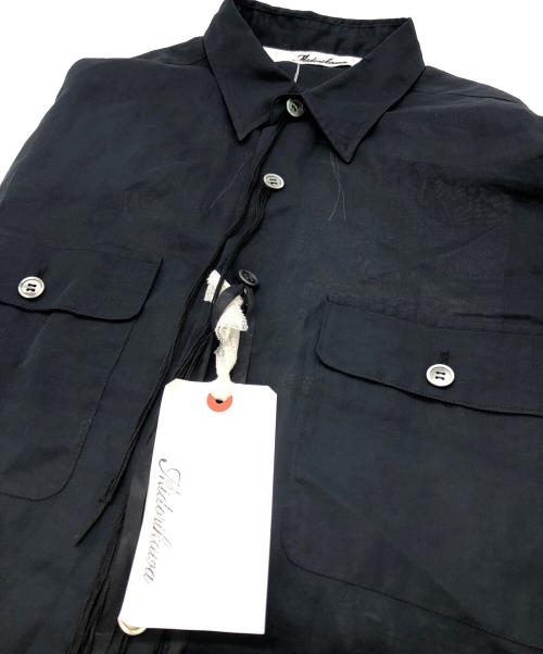 Midorikawa（ミドリカワ）Midorikawa (ミドリカワ) ORGANDY SHIRT ブラック サイズ:SIZE 3の古着・服飾アイテム