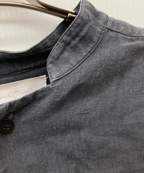 advent（アドベント）advent (アドベント) リネンプルオーバーシャツ グレー サイズ:5の古着・服飾アイテム