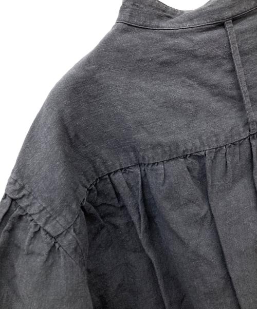 advent（アドベント）advent (アドベント) リネンプルオーバーシャツ グレー サイズ:5の古着・服飾アイテム