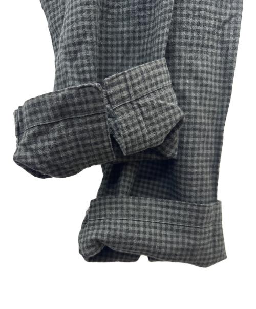 advent（アドベント）advent (アドベント) ギンガムチェックプルオーバーシャツ グリーン×ブラック サイズ:5の古着・服飾アイテム