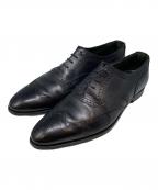 Crockett & Jonesクロケット＆ジョーンズ）の古着「GERRARD  フルブローグシューズ」｜ブラック