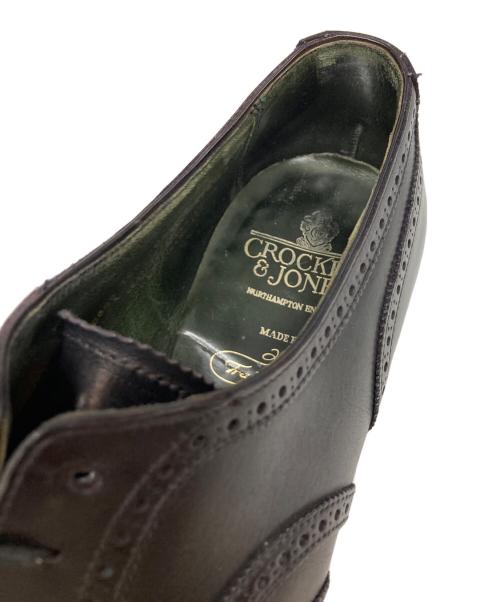 Crockett & Jones（クロケット＆ジョーンズ）Crockett & Jones (クロケット＆ジョーンズ) GERRARD  フルブローグシューズ ブラック サイズ:81/2の古着・服飾アイテム