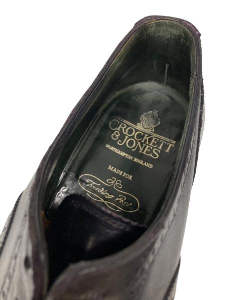 Crockett & Jones（クロケット＆ジョーンズ）Crockett & Jones (クロケット＆ジョーンズ) GERRARD  フルブローグシューズ ブラック サイズ:81/2の古着・服飾アイテム