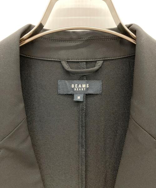 BEAMS HEART（ビームスハート）BEAMS HEART (ビームスハート) ストレッチ イージー 2ボタン ジャケット＆パンツ ブラック サイズ:Mの古着・服飾アイテム