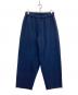 CFCL（シーエフシーエル）の古着「TC MILAN WIDE TAPERED PANTS」｜ネイビー