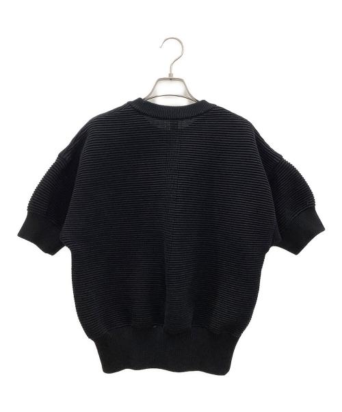 CFCL（シーエフシーエル）CFCL (シーエフシーエル) TC STRATUM SHORT SLEEVE TOP ブラック サイズ:1の古着・服飾アイテム