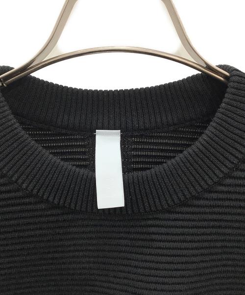 CFCL（シーエフシーエル）CFCL (シーエフシーエル) TC STRATUM SHORT SLEEVE TOP ブラック サイズ:1の古着・服飾アイテム