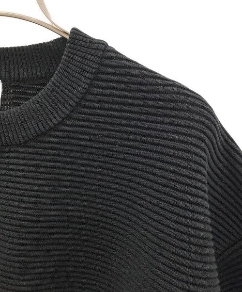 CFCL（シーエフシーエル）CFCL (シーエフシーエル) TC STRATUM SHORT SLEEVE TOP ブラック サイズ:1の古着・服飾アイテム