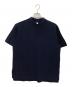 CFCL（シーエフシーエル）の古着「GARTER MOCK NECK SHORT SLEEVE TEE」｜ネイビー