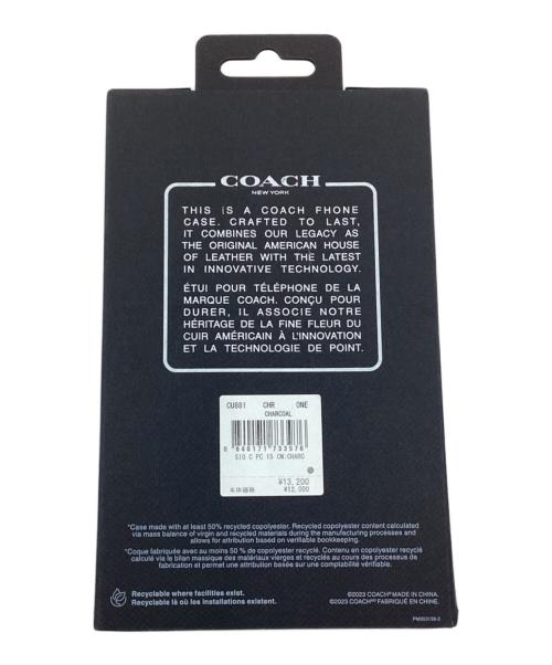 COACH（コーチ）COACH (コーチ) IPhone15 ケース ブラックの古着・服飾アイテム
