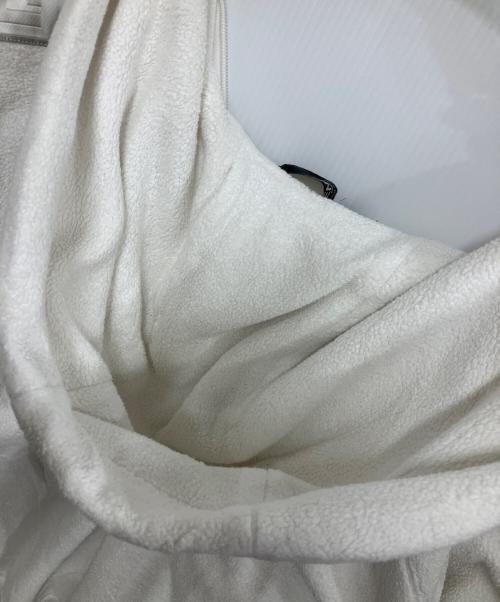 FENDI（フェンディ）FENDI (フェンディ) パイル ハーフジップパーカー ホワイト サイズ:Lの古着・服飾アイテム