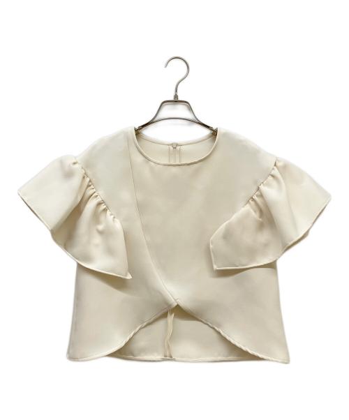 maison de dolce（メゾンドドルチェ）maison de dolce (メゾンドドルチェ) フィオーレトップス アイボリー サイズ:Fの古着・服飾アイテム