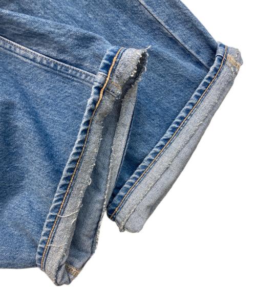 upper hights（アッパーハイツ）upper hights (アッパーハイツ) THE LARA ワイドストレートデニムパンツ FEATHER MID BLUE サイズ:ｗ22の古着・服飾アイテム