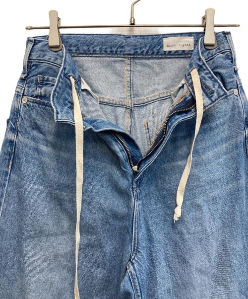 upper hights（アッパーハイツ）upper hights (アッパーハイツ) THE LARA ワイドストレートデニムパンツ FEATHER MID BLUE サイズ:ｗ22の古着・服飾アイテム