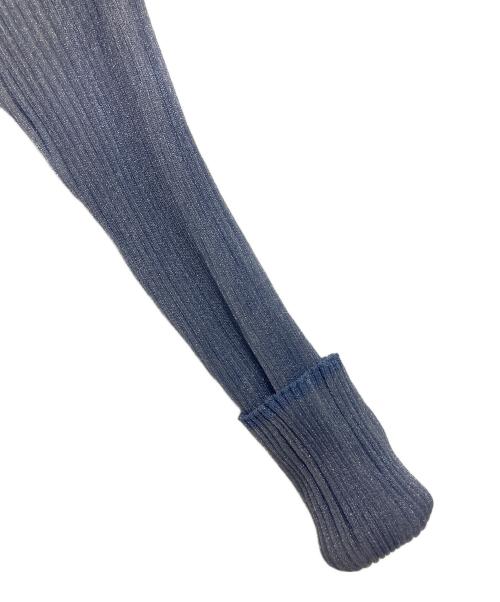 Loulou Willoughby（ルルウィルビー）Loulou Willoughby (ルルウィルビー) シアーキリカエプルオーバー ブルー サイズ:SIZE 2の古着・服飾アイテム