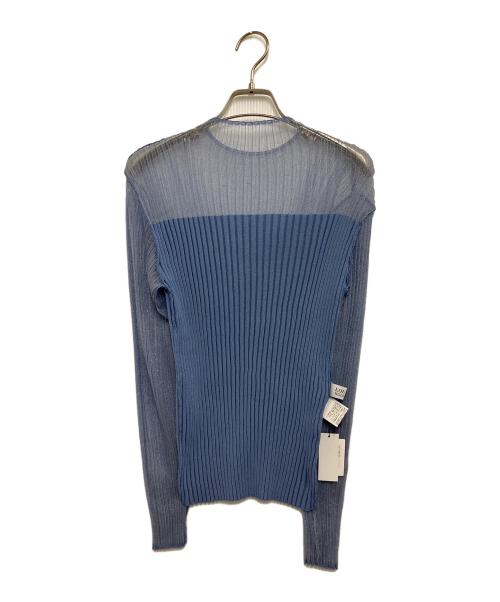 Loulou Willoughby（ルルウィルビー）Loulou Willoughby (ルルウィルビー) シアーキリカエプルオーバー ブルー サイズ:SIZE 2の古着・服飾アイテム