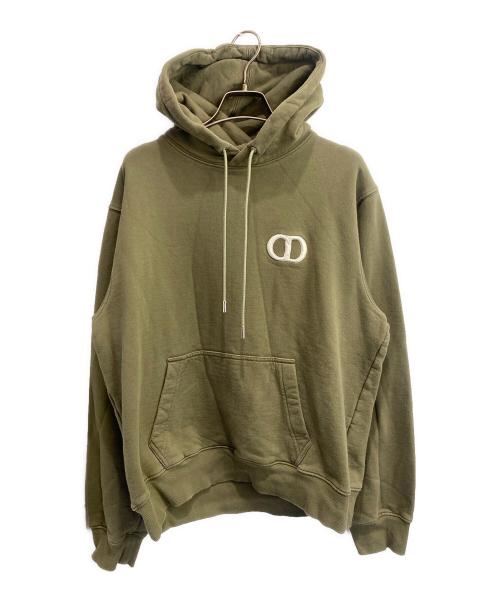 Christian Dior（クリスチャン ディオール）Christian Dior (クリスチャン ディオール) CD ICON HOODIE オリーブ サイズ:XLの古着・服飾アイテム