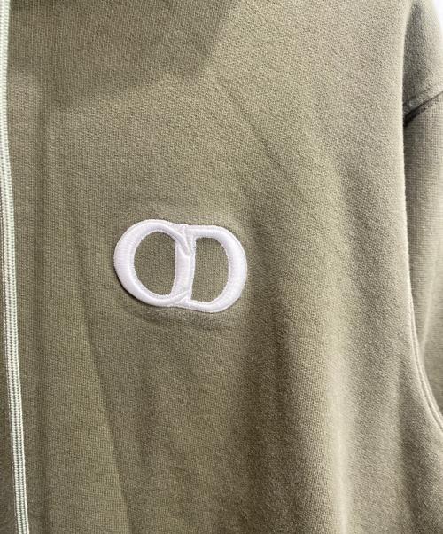 Christian Dior（クリスチャン ディオール）Christian Dior (クリスチャン ディオール) CD ICON HOODIE オリーブ サイズ:XLの古着・服飾アイテム