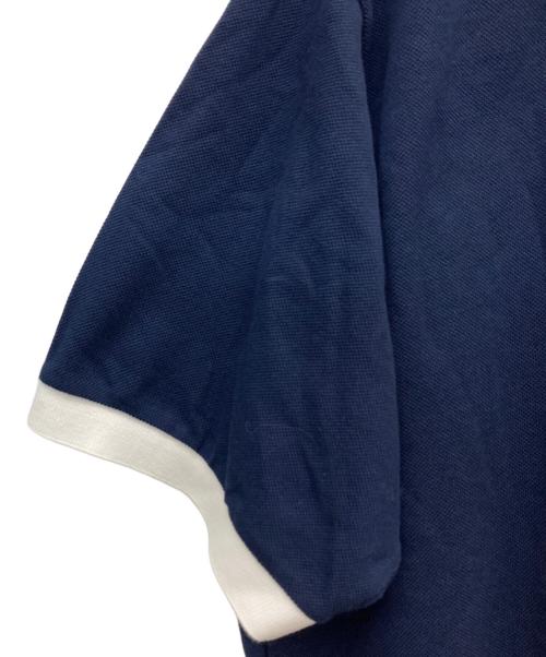 LACOSTE（ラコステ）LACOSTE (ラコステ) ワッペンロゴポロシャツ ネイビー サイズ:XLの古着・服飾アイテム