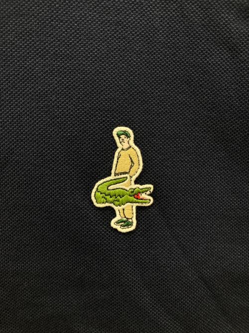 LACOSTE（ラコステ）LACOSTE (ラコステ) ワッペンロゴポロシャツ ネイビー サイズ:XLの古着・服飾アイテム
