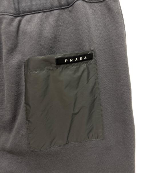 PRADA（プラダ）PRADA (プラダ) ジョガースウエットパンツ グレー サイズ:XLの古着・服飾アイテム