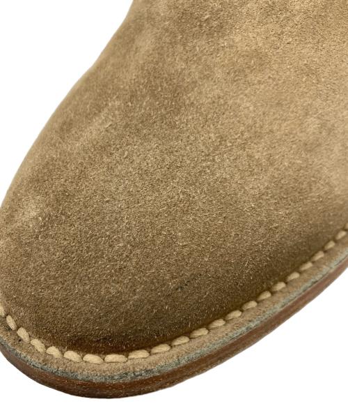 nonnative（ノンネイティブ）nonnative (ノンネイティブ) RANCHER ZIP UP BOOTS COW SUEDE ベージュ サイズ:43の古着・服飾アイテム