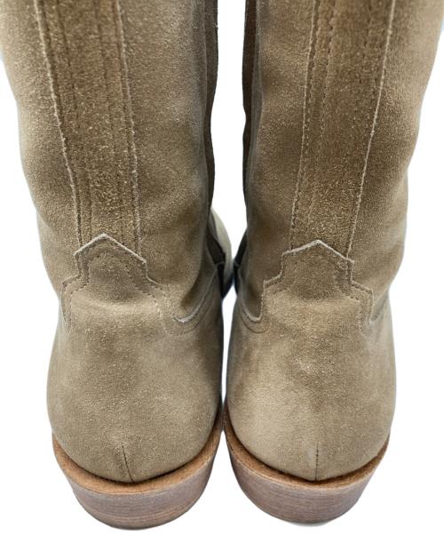 nonnative（ノンネイティブ）nonnative (ノンネイティブ) RANCHER ZIP UP BOOTS COW SUEDE ベージュ サイズ:43の古着・服飾アイテム