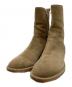 nonnative（ノンネイティブ）の古着「RANCHER ZIP UP BOOTS COW SUEDE」｜ベージュ